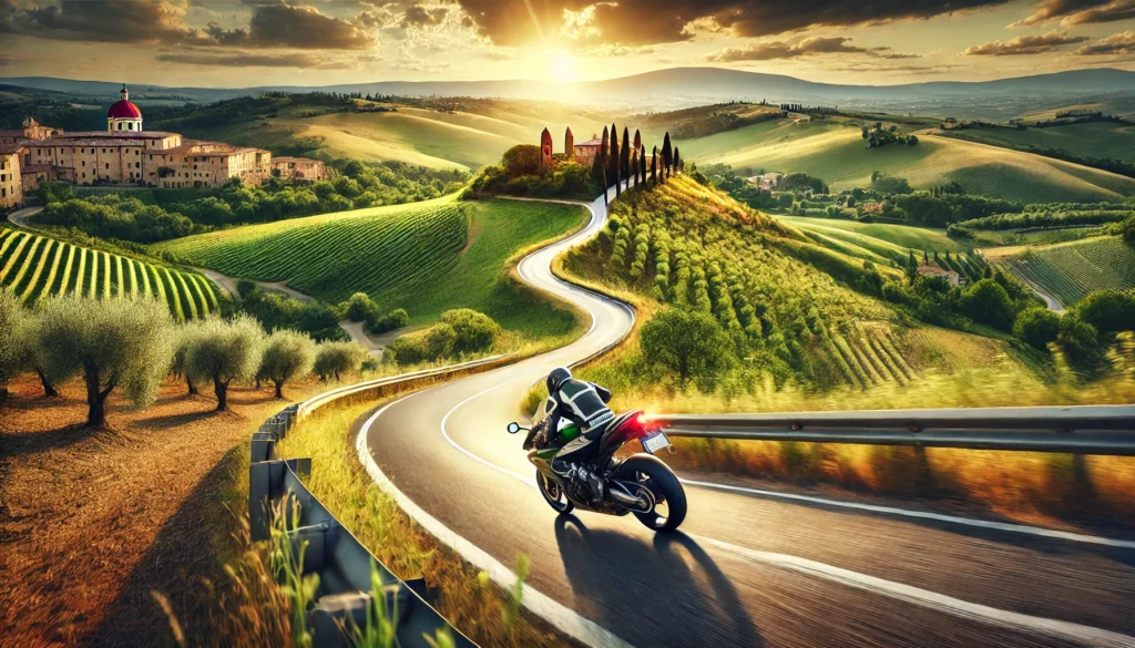 5 Itinerari in Moto tra le Colline Toscane